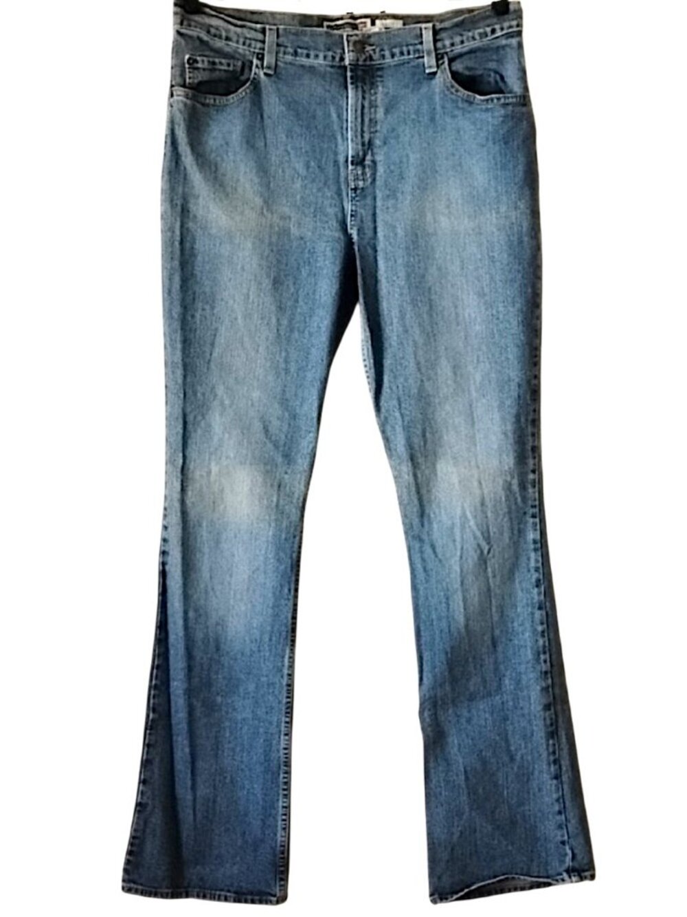Old Navy Bootcut Jeans 16L 36x35 Just Below Waist Medium Wash